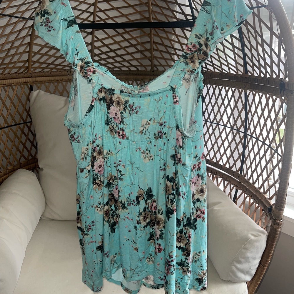 Torrid Ruffle Sleeve Top